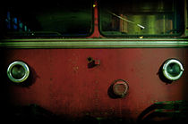 Red Tram by Glen Mackenzie