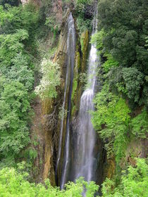 Beautiful waterfall in italy  by esperanto