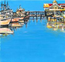 Blue Marina by Robin (Rob) Pelton