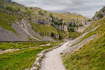 The Approach to Malham Cove von Colin Metcalf