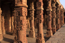 Decorative Pillars - Qutab Minar by Aidan Moran