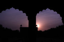 Red Forth Arches - New Delhi - India by Aidan Moran