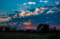 Sonnenuntergang in Manitoba von Marianne Drews