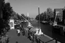 Amsterdam By The Canal by Aidan Moran