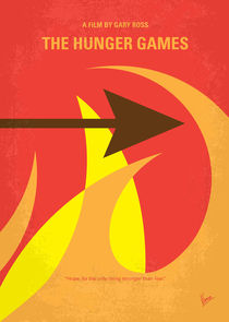 No175-1 My The Hunger Games minimal movie poster von chungkong