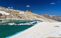 Dolomites - lake Pisciadu  by Antonio Scarpi