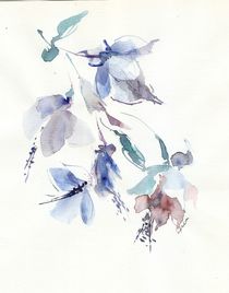 blue flowers  von Ioana  Candea