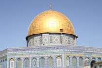 DOME OF ROCK WITH LADDER by Mohammed Ruhul Amin