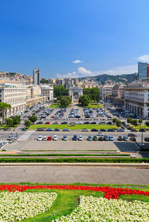 Piazza della Vittoria - Genova by Antonio Scarpi