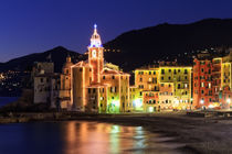 Liguria - Camogli at evening von Antonio Scarpi