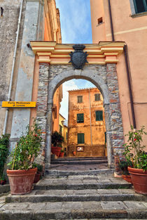 Marciana - ancient gate by Antonio Scarpi