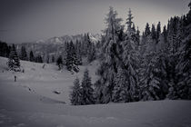 Winter am Dobratsch by Lukas Kirchgasser
