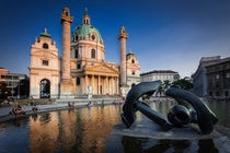 Karlskirche Wien by Lukas Kirchgasser
