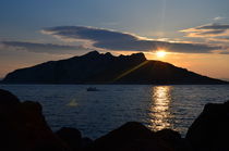 Sunset In The Greek Islands von Malcolm Snook