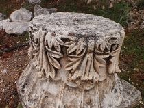 Carved Roman Capital by Malcolm Snook