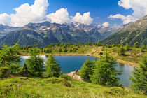Doss dei Gembri lake in Pejo Valley von Antonio Scarpi