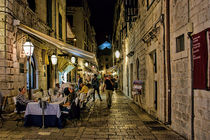 Dubrovnic at night by Colin Metcalf