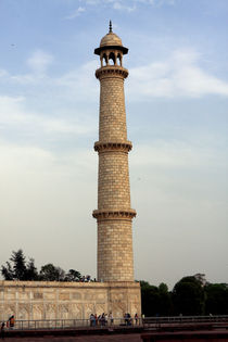 Taj Mahal Minaret by Aidan Moran