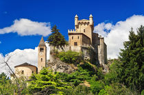 Saint Pierre castle, Aosta, Italy by Antonio Scarpi