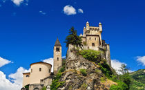 Saint Pierre Castle, Italy von Antonio Scarpi