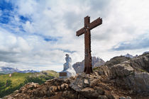 cross in Castellazzo mount by Antonio Scarpi