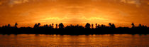 Mirror worlds - Sundown at the Nil by Leopold Brix