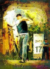 Golf Hole 17 by Miki de Goodaboom