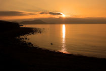 Sunset At Cune Beach by Aidan Moran