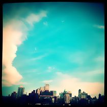 Clouds over N.Y. by Isabella Morrien