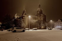 Kirche bei Nacht by Tino Schmidt