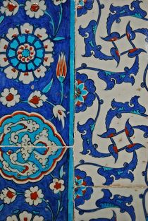 Kacheln Blaue Moschee von loewenherz-artwork
