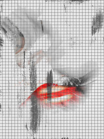 Red lips by Gabi Hampe