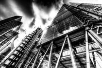 The Lloyd's of London Cheesegrater and Willis Group London by David Pyatt