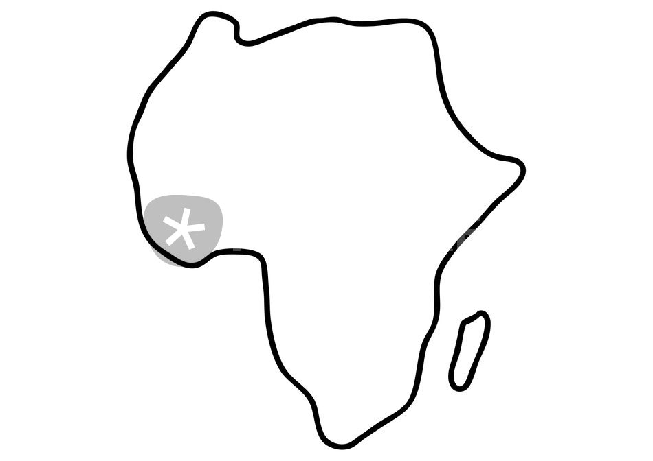 Afrika Afrikanischer Kontinent Karte Landkarte Grenzen Atlas Grafik Illustration Als Poster Und Kunstdruck Von Lineamentum Bestellen Artflakes Com