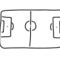 Fussballfeld-von-oben-linien