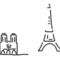 Paris-eiffelturm-notre-dame