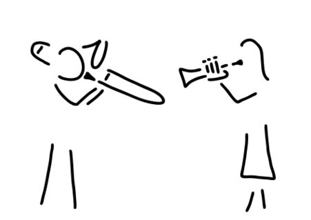 Posaunist-trompeter-blechblaeser