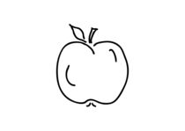 roter oder gruener Apfel als Obst und gesundes Essen by lineamentum