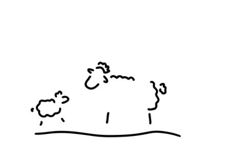 Schaf-lamm-mutter-wolle-herde