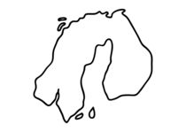 Skandinavien Finnland Schweden Norwegen by lineamentum