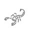 Skorpion-gift-stachel