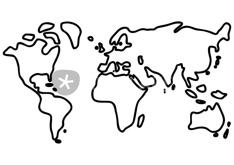 "Welt Erde Weltkarte Kontinente Globus Karte Landkarte ...