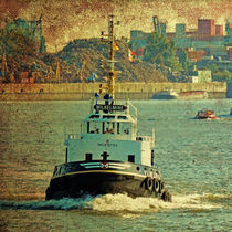 harbour tug by urs-foto-art