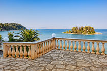 The mouse island at Corfu, Greece by Constantinos Iliopoulos