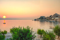 Sunrise at the old fortress of Corfu, Greece by Constantinos Iliopoulos