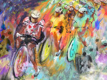 Le Tour De France Madness 01 von Miki de Goodaboom