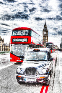 Westminster Bridge London Art by David Pyatt