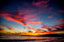 Sunset in the Pacific von Lev Kaytsner