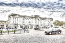 Buckingham Palace Snow von David Pyatt