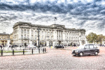 Buckingham Palace Snow by David Pyatt